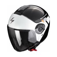 Scorpion Exo Мотошлем City II Mall Черный/Белый/Серебристый в Москве